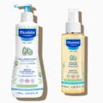 Mustela Yenidoğan Şampuanı 500 Ml + Bebek Yağı 100 Ml MUSTELA KOFRE