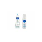 Mustela Yenidoğan Şampuanı 500 ml + Mustela Konak Önleyici Yenidoğan Köpük Şampuanı 150 ml