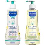 Mustela,Kuru Ve Cok Kuru Ciltler Icin Bakim Seti Stelatopia Nemledirici Krem - Yag Orijinal Boy Set