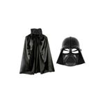 Mustran Çocuk Star Wars Darth Vader Maske Pelerin Seti, Tek Ebat, avnmustranSMRG094-P, Siyah