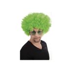 Mustran Kıvırcık Afro Bonus Peruk, Tek Ebat, SMR0587-YSLavnmustran, Yeşil