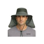 Mustran Safari Spor Güneş Şapkası Ense Korumalı Fileli Trekking Kamp Yürüyüş Outdoor Yazlık Şapka
