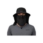 Mustran Uv Korumalı Sök Tak Maskeli Unisex Enseli Güneş Şapka Sinek Koruyucu Tarla Balıkçı Kamp Outdoor Plaj Siyah