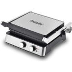 Musullu 2037 Tost, Izgara ve Waffle Makinesi – 1800 W - Inox - Siyah