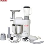 Musullu Multichef Max 6.5L Beyaz Stand Mikser 2000 Watt Güçlü Hamur Yoğurma Makinesi 6 Kademeli