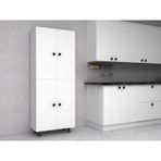 Mut Mdf 4 Raflı Çok Amaçlı Mutfak Banyo Ayakkabılık Dolabı 50 Cm Çok Renkli