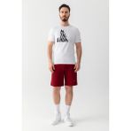 Mutant Motto - Baskılı Erkek Slim Fit T-shirt - XL - Beyaz