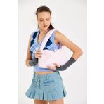 Mute Bag Baby Pink Baget / Toz Pembe Baget Çanta