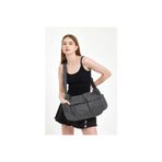 MUTE BAG Gri Cep Detaylı Kanvas Tote Ayarlanabilir Sap/geniş İç Hacim/Kargo Cep Okul çantası Boy:27 En:37 Gri
