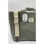 Mute Bag Matcha Latte Mumlu Kanvas Su Geçirmez Omuz El Çantası Lise ve Üniverste Okul Çantası(En:28 Boy:25) - 02Y-Yeşil