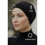 muteber Geçme Bone - Viskon Kumaş - Rahat Kalıp