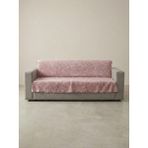 Muteks Sofline Kaymaz Tabanlı Tay Tüyü Çekyat, Koltuk, Kanepe Örtüsü(PEMBE RENK)(175X210CM) - 175 x 210 cm - Pudra