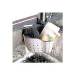 Mutfak Banyo Düzenleyici Süzgeçli Mutfak Sepeti Asılı Lavabo Depolama Rafı Sepet M-1889