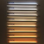 Mutfak Dolabi Ve Tezgah Alti Kose Difuzorlu Kose Bar Led 12V 6500K 150Cm