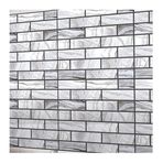 Mutfak Duvar Kağıdı Çıkartmaları Retro Tuğla Doku Duvar Kağıdı, Su Geçirmez 3D Üç Boyutlu Fayans Çıkartması, Mutfak Backsplash Mobilya için Dekoratif Kağıt (Renk: 2 adet)