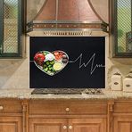 Mutfak Duvar Tezgah Arası Ocak Arkası Sticker Kaplama Sağlıklı Yaşam