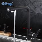 Mutfak Evye Bataryası Dual Flow Su Arıtma Çıkışlı Mat Siyah Model