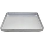 Mutfak Kitap Alüminyum Baklava Tepsisi 25 x 35 cm - 25 cm - Gümüş