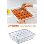 Mutfak Köşesi 30'lu Yumurta Saklama Kabı - 500 ml - Beyaz