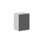 Mutfak Modül Hg_J Üst 1Dk1R 45-H60Cm Dolap Beyaz Antrasit Mdf