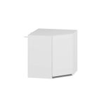 Mutfak Modül Hg_J Üst 1Dk1R 60-H60Cm Köşe Dolap Beyaz Beyaz Mdf