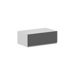 Mutfak Modül Hg_J Üst 1Yk 60-H22Cm Dav Dolap Beyaz Antrasit Mdf
