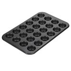 Mutfak Muffin Cupcake Kalıbı Teflon Muffin Tepsisi 24 Bölmeli 38 cm