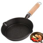 Mutfak Pişirme Tavaları | Ergonomik Saplı Yapışmaz Tava Mutfak Pişirme Aleti - Mini Mutfak Tencere Mutfak, Yemek Odası, Restoran için Şefin Tavaları Dobooo