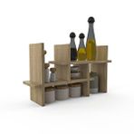 Mutfak Rafı 002, Sonoma Meşe