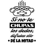 Mutfak / restoran / bar için dekoratif çıkartma / mutfak / kafe için vinil çıkartma / mutfak dekorasyonu / duvar çıkartması / parmak baskısı