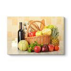 Mutfak Sepeti Tablosu 45 x 30