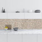 Mutfak Tezgah Arası Folyo Fayans Kaplama Folyosu Granite Marble Design 60x200 cm
