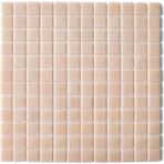 Mutfak Tezgah Arası, Havuz, Banyo, Sauna, Spa, Iç ve Dekorasyonda Tüm Yüzeyler Için, 25X25 mm A. Yavruağzı 31.5X31.5 cm. Cam Mozaik. ( 1 M2 Fiyatıdır )