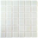 Mutfak Tezgah Arası, Havuz, Banyo, Sauna, Spa, Iç ve Dış Dekorasyonda Tüm Yüzeyler Için, 50X50MM. Beyaz, 31.5X31.5CM. Fileli Cam Mozaik. (10 File Karo = 1 M2 Fiyatıdır )