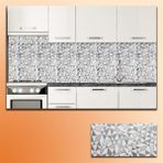 Mutfak Tezgah Arası Seramik Dekor Piero Ares Siyah 30X60 Cm