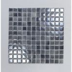 Mutfak tezgah arası ve yaşam alanlarının tüm yüzeyleri için Püskürtme Siyah Cam Mozaik. Taş ölçüleri: 25x25 mm. File ölçüsü: 31.5x31.5 cm. ( 1 Koli = 10 File Karo = 1 m2 Fiyatıdır )