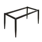 Mutfak ve Yemek Masası için Modern Metal Ayaklar Vantuzlu Siyah Çerçeve + Vida Desteği 90 cm x 45 cm x 72 cm Ev Dekoru için Sağlam ve Şık Mobilya Ayakları