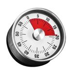 Mutfak Zamanlayıcı | Mekanik Zamanlayıcı Mutfak Kullanımı - Taşınabilir Manyetik 72Db Yüksek Sesle Akıllı Geri Sayım Hatırlatma Sınıf Buzdolabı Pişirme Ocağı Fırın Pişirme Masası