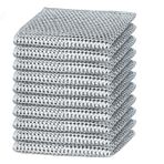 Mutfakta çizilmeyen bez, üç katmanlı kuru ve ıslak metal tel bulaşık yıkama bezi, çift taraflı metal tel çizilmeye karşı dayanıklı bez, tencere, sofra takımı, soba vb