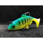Mutlu 10 cm 30 gr Firetiger Tombik Turna Silikonu
