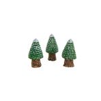 mutlu adım 3 Adet 5x2,5cm Çam Ağacı Biblo Terrarium Yılbaşı