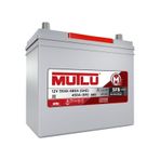 Mutlu Akü 2025 12 V 55 Amper Dar Düz Akü