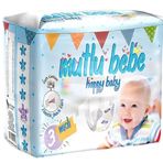 Mutlu Bebe No:3 Midi Bebek Bezi