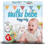 Mutlu Bebe No:4 Maxi 24 Adet Bebek Bezi