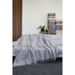 Mutlu Çeyiz Diva Pamuklu Çekyat Örtüsü 170X220 cm Gri Çift Taraflı Kullanım Koltuk Örtüsü | Koltuk Şalı - 170 x 220 cm - Kahverengi