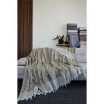 Mutlu Çeyiz Maksi Pamuklu 170X220 cm Açık Kanepe Çekyat Örtüsü Çok Amaçlı Kaymaz Terletmez Koltuk Örtüsü - 170 x 220 cm - Kahverengi