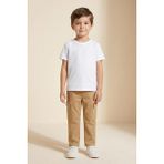 Mutlu Kids Kargo Cepli Erkek Gabardin Pantolon - Bej - 8 Yaş