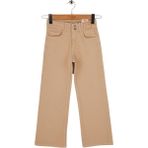 Mutlu Kids Kız Çocuk Wide Leg Kot Pantolon - Bej - 15 Yaş