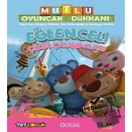 Mutlu Oyuncak Dükkanı Eğlenceli Çizgi Çalışmaları