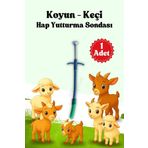 mutlu tavukçuluk 1 Adet Hap Plastik Hap Yutturma Sondası Küçükbaş Koyun İlaç Yuturma Enjektörü Keçi Kuzu Oğlak Koç